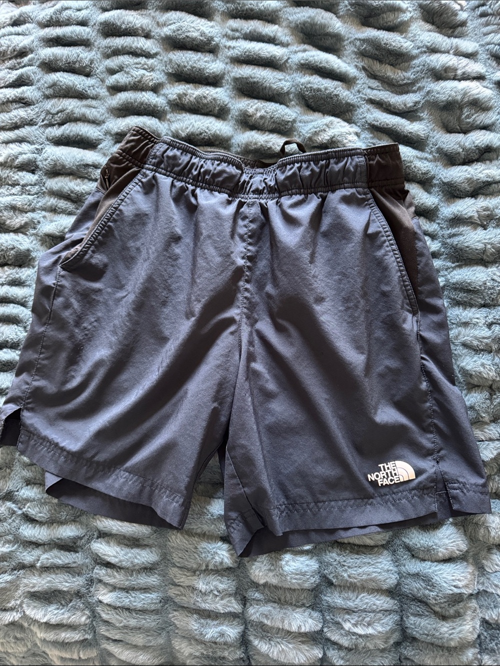 The North Face Men’s Dark Blue Athletic Shorts